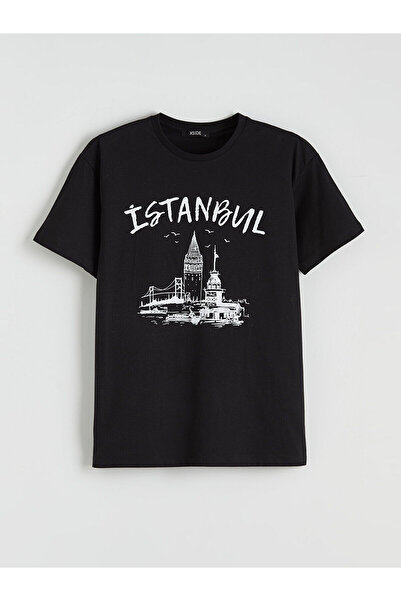 LC Waikiki Γυναικείο μπλουζάκι Vision New Season Istanbul B με τύπωμα