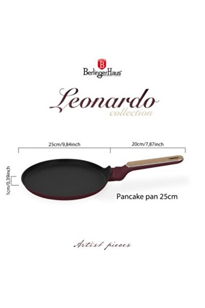 Berlinger Haus Pancake Pan 25 cm, BH 8291, Leonardo Collection