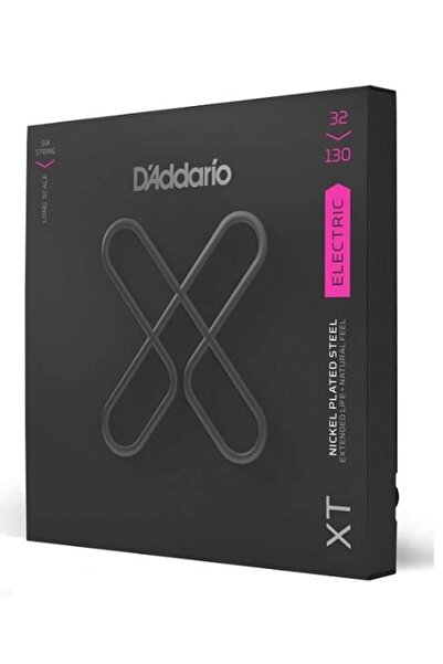 Daddario XTB32130 BASS GİTAR TEL SETİ, XT, 32-130, 6 TELLİ