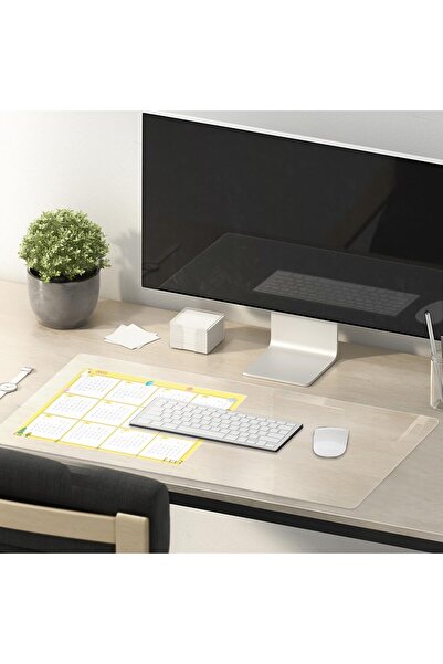 Generic Eisdroma Transparent PVC Table and Desk Surface Protector, 36 x 61 cm, 1.5 mm