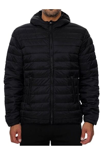 Kappa Quilted-look Jacket LOGO ASTRO, Black, 2XL
