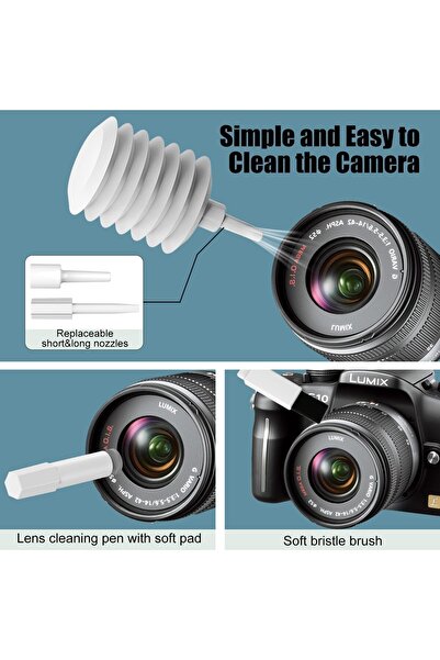 Generic مجموعة تنظيف الأجهزة الإلكترونية الاحترافية 20 في 1 من سبيكتون مع قضي...