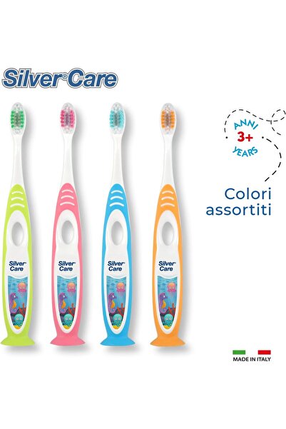 SILVER CARE Kid's Soft Toothbrush 3+ years Assorted 1PC