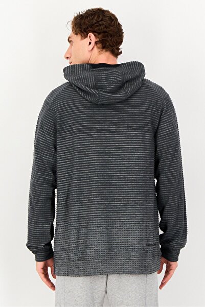 Nike Men Sportswear Fit Long Sleeve Outdoor Hooded Sweatshirt, Grey