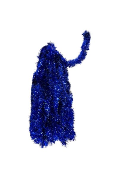 OEM Set de 3 ghirlande albastre din beteală pentru brad de Crăciun, 200 cm (diametru 11 cm) - Bet By DBR