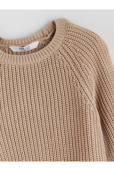 LC Waikiki Lcw Eco Crew Neck Girl's Knitwear Sweater