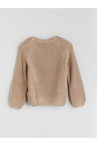 LC Waikiki Lcw Eco Crew Neck Girl's Knitwear Sweater