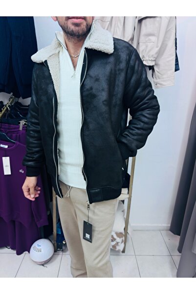 TUBA TOPTAŞ Kuzu Fur Lined Coat