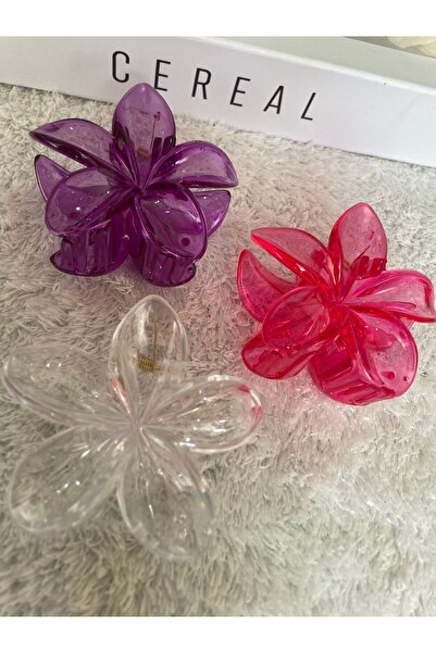 MAVEA 3 قطع من مشابك اللوتس الكبيرة