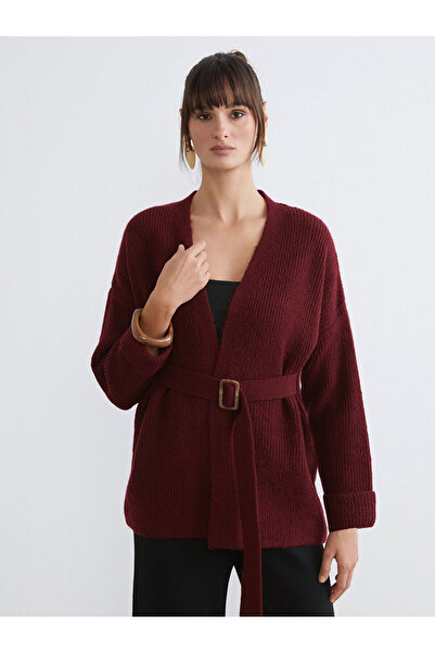 LC Waikiki Peak New Season V-Neck Women's Knitwear Cardigan