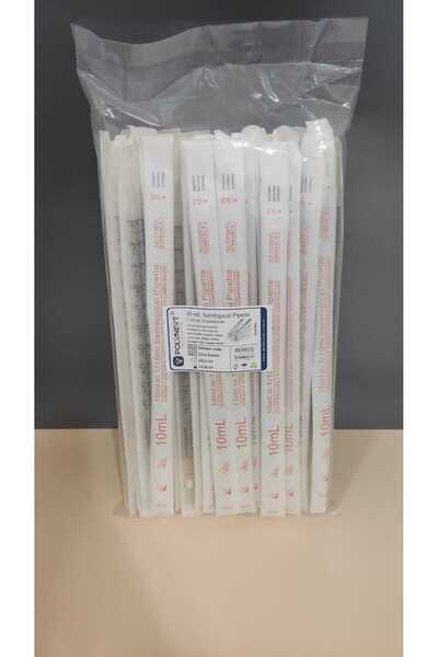 Serolojik Pipet - 10 mL - PS - Tek Tek Paketli - Gamma Steril - 50 A/P