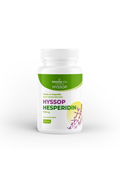 Woogss Vital أقراص WOOGGS VITAL HYSSOP زوفاوتو وهيسبيريدين إيتاج 120 قرص