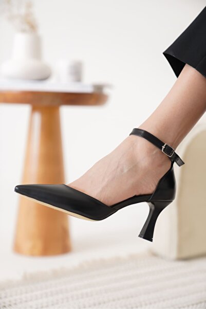 İREM Clara Women's Black Heeled Shoes