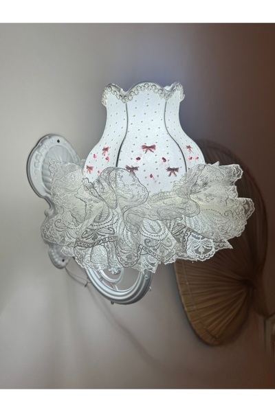 luluavizem sinem semiz Luluavizem Patented Hand-Embroidered Ribbon Ecru Baby Child Teen Applique Accessory