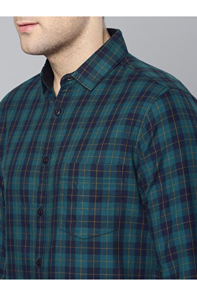 Dennis Lingo By Styli Men Slim Fit Checked Casual Shirt