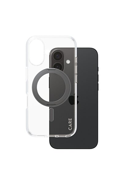 CARE by PanzerGlass® Θήκη συμβατή με iPhone 16, βάση MagSafe και προστασία κά...