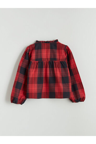 LC Waikiki Plaid Girl's Shirt