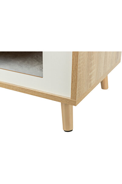 Trixie Isa wooden house, 40x50x40 cm, Light Brown/White