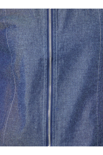 Styli Regular Fit Zip Through Denim Jacket