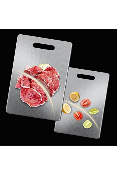 RiverWorld River World Stainless Steel Cutting Board in 2 Sizes