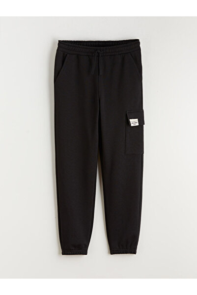 LC Waikiki Boys' Cargo Sweatpants with Elastic Waist