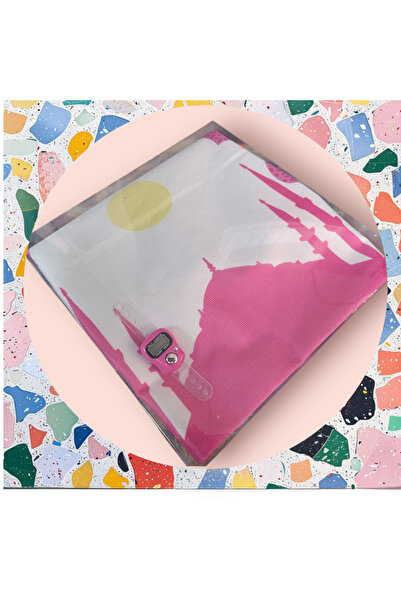 islamic gifts Çocuk Seccade Zikirmatik Seti| 3-7 Yaş 80x40