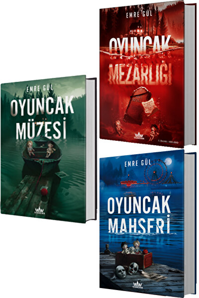 Ephesus Yayınları Oyuncak Müzesi - Oyuncak Mezarlığı - Oyuncak Mahşeri Ciltli 3lü Set