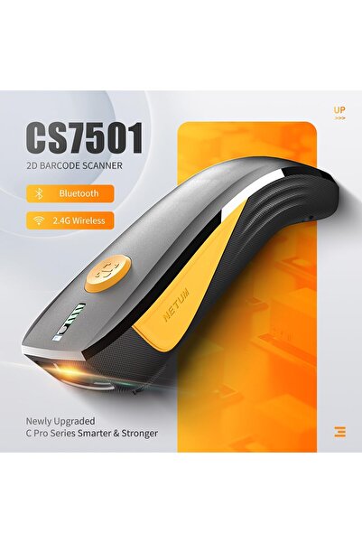 NETUM CS7501 QR Code Scanner – Bluetooth 1D & 2D Portable Barcode Reader