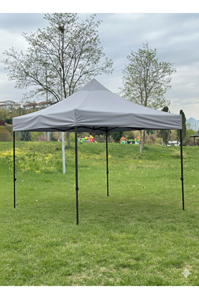 SEVİLBRANDA 3x3 GAZEBO ÇARDAK Siyah iskeletli