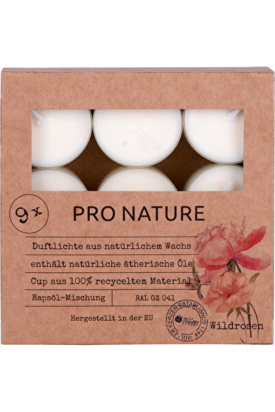 Mueller kerzen σετ 9 αρωματικών χαπιών σε πλαστικό ποτήρι, βιολογικό άγριο τρ...