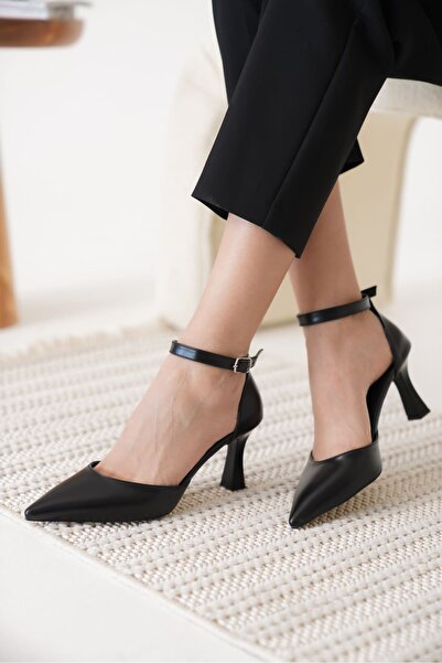 İREM Clara Women's Black Heeled Shoes