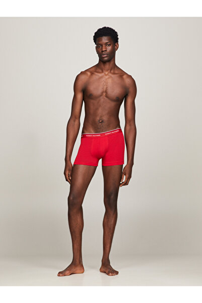 Tommy Hilfiger Men Frost Gray Cotton Trunks Pack of 3