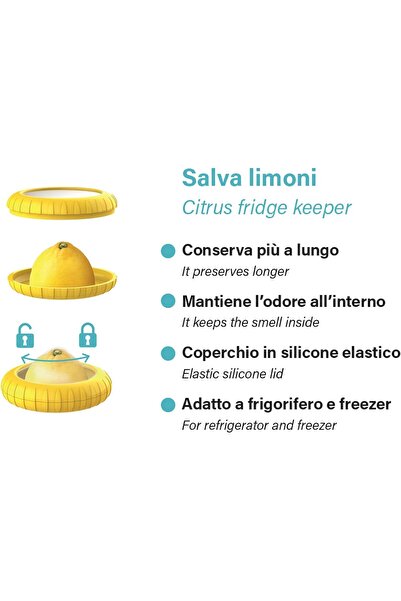 Pedrini 18-Piece Lemon Storage Container