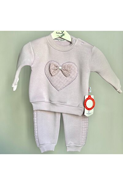 Victorino Ținută matlasată cu inimă - liliac