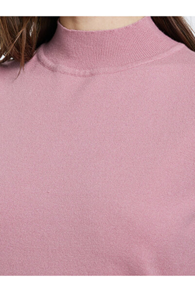 Styli Dusty Rose Short Sleeve Knit Top