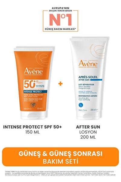 Avene Güneş & Güneş Sonrası Bakım Seti (Intese Protect Spf 50 150 ML + After ...