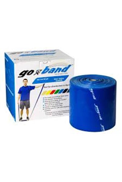 Cando Libor Go-Band Resistance Exercise Band Blue (Medium Hard) 45.7 Mt -10-6424