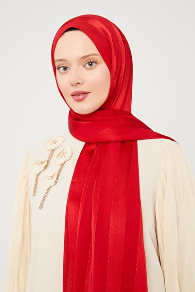 Levidor Kırmızı Sim Şeritli Tokyo Şal