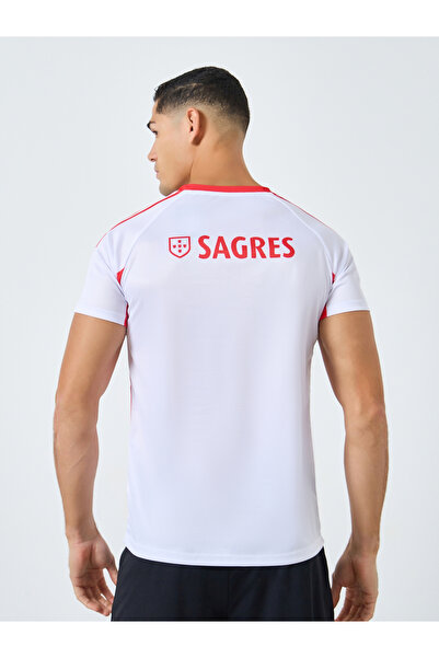 Take Two By Styli Men Logo Print Short Sleeves Sports T-Shirt