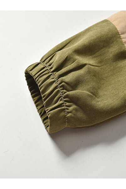 Take Two By Styli Boys Color Block Zip Up Long Sleeve Jacket