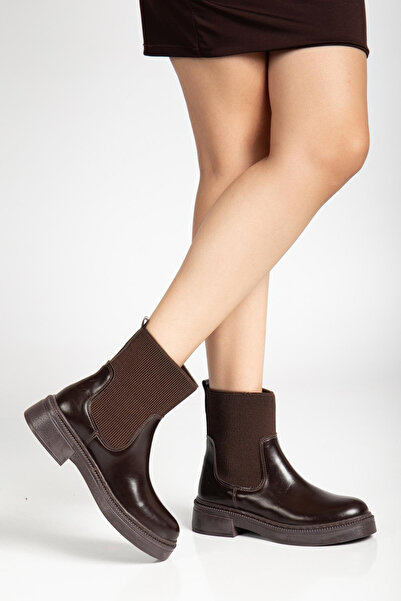 Ozzo Woman Triko lastikli kadın bot