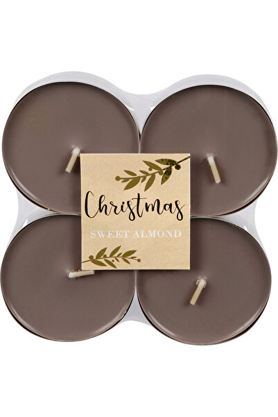 Mueller kerzen set of 4 scented maxi-pills aurora almond