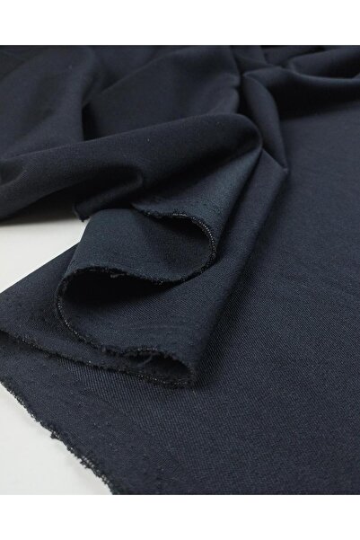 Kumaş Parça Тканина креп-габардин синього кольору (ширина 130 см x довжина 17...