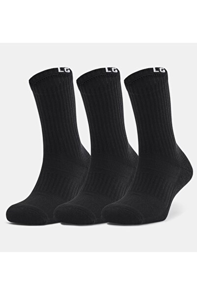 Under Armour Unisex 3-Piece Socks 1358345-001