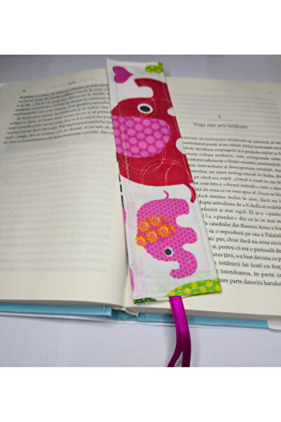 Amma Design Bookmark "Elephant Joy" (elephant print)