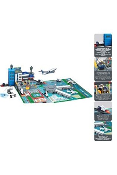 OEM Airport Track - 4 Vehicles + 1 Airplane