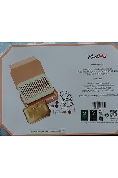 KnitPro Misinalı Knitting Skewer Set