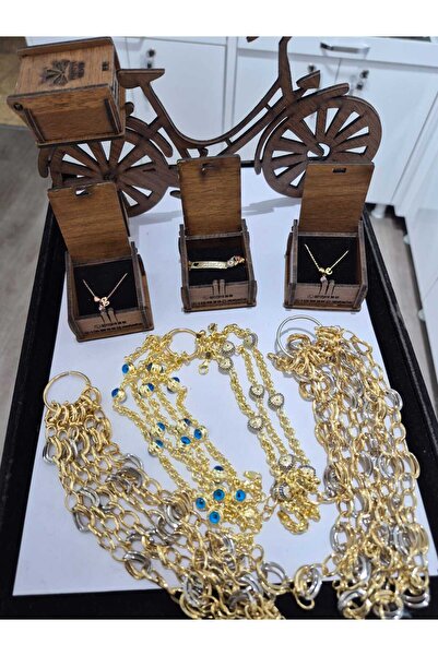 Flamingo Dorica Toplu Renkli Fantezi 925 Ayar Gümüş Bileklik - Uvps200061