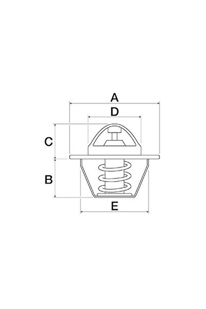 MAHLE Thermostat Fiat 4808727