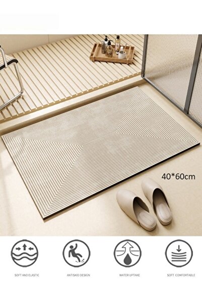 Generic Bathroom & Kitchen Mats – Anti-Slip Absorbent Quick Dry Washable for Toilet/Shower/Sink
